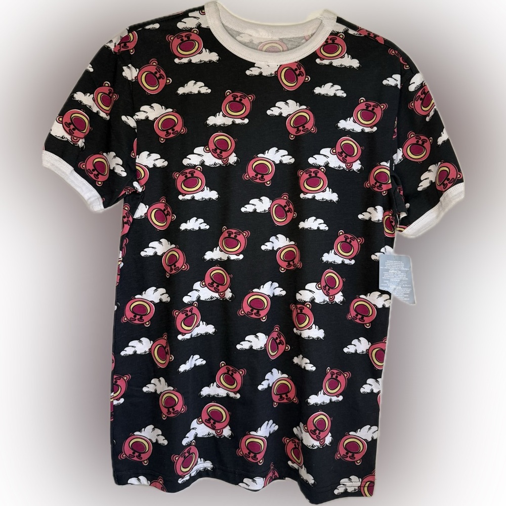 NEW Disney Parks Lotso Toy Story Ringer T-Shirt Adult Size Small